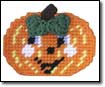 4-1/4 x 3-1/2" Pumpkin Coaster $4.  Click on image for enlarged view.