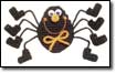 2-1/2 x 5" Halloween Spider $4.  Click on image for enlarged view.