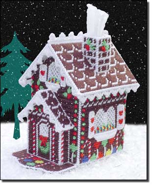 Gingerbread House Tissue Box Holder $50.  