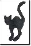 3-1/2 x 6-1/4" Black Cat $3.  Click on image for enlarged view.